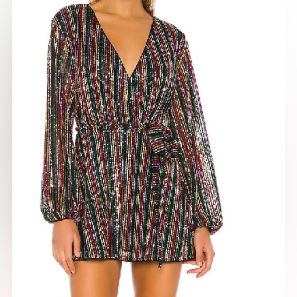Lovers + Friends Laurie Sequin Dress
